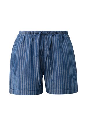 QS, JEANS-HOSE - Jeansshort - blau