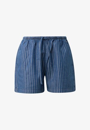 QS, JEANS-HOSE - Jeansshort - blau