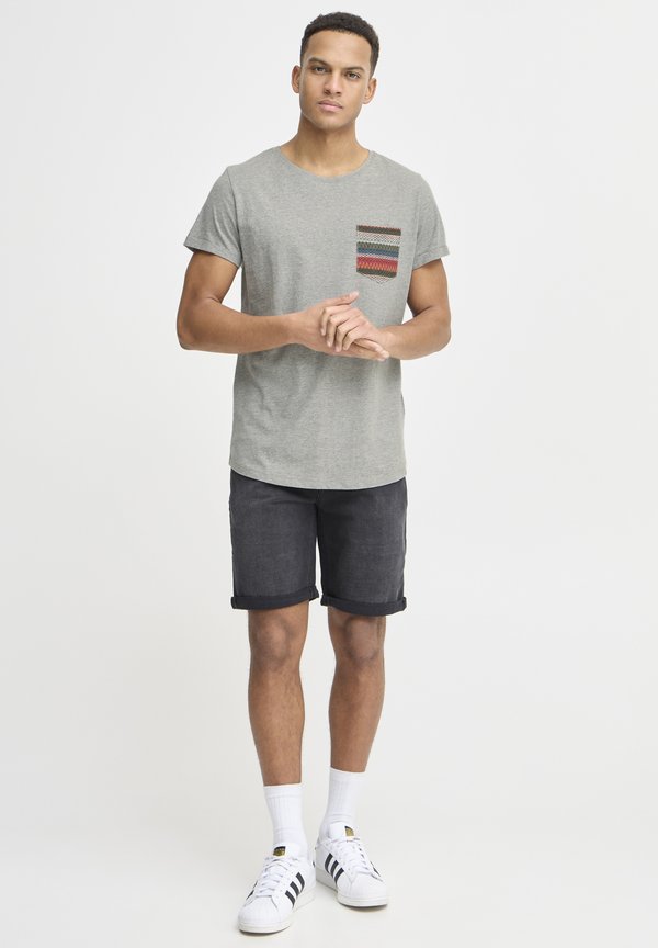 BHELANDRO - Print T-shirt - stone mix2