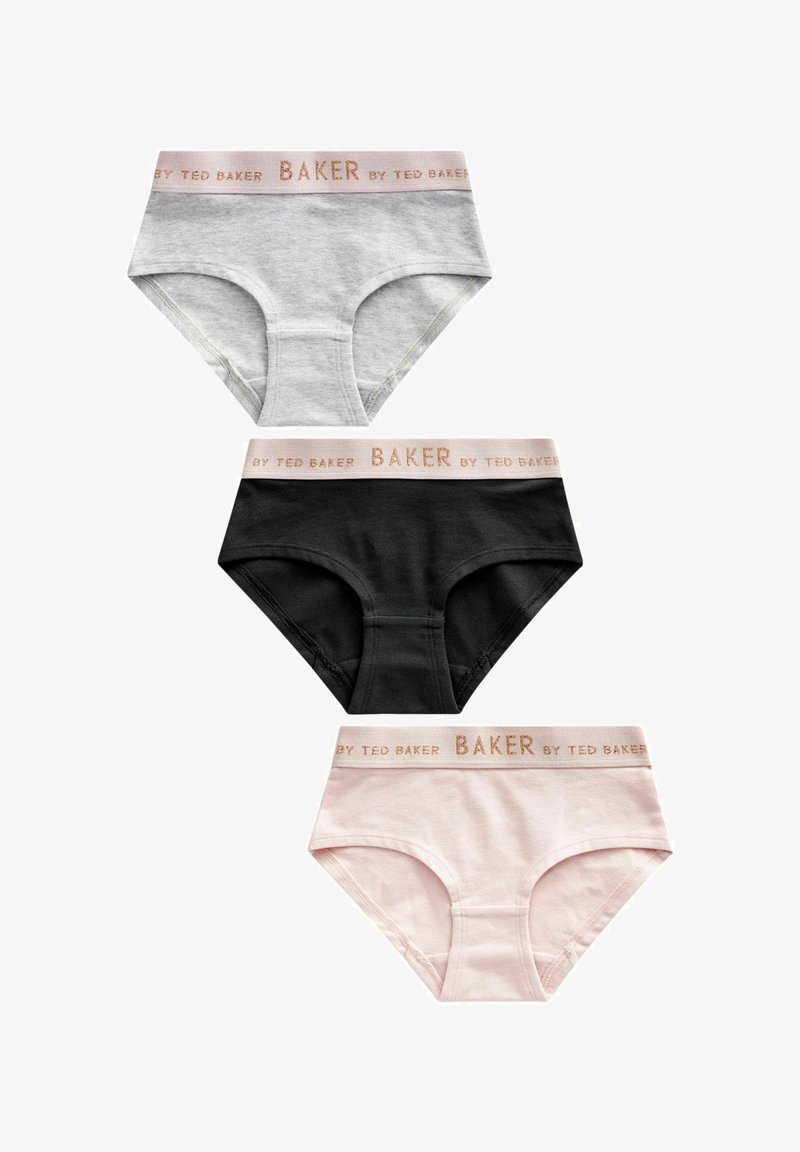 Baker by Ted Baker 3 PACK - Īsās apakšbikses - black grey pink