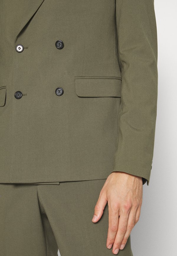 PLAIN MENS SUIT - Suit - olive3