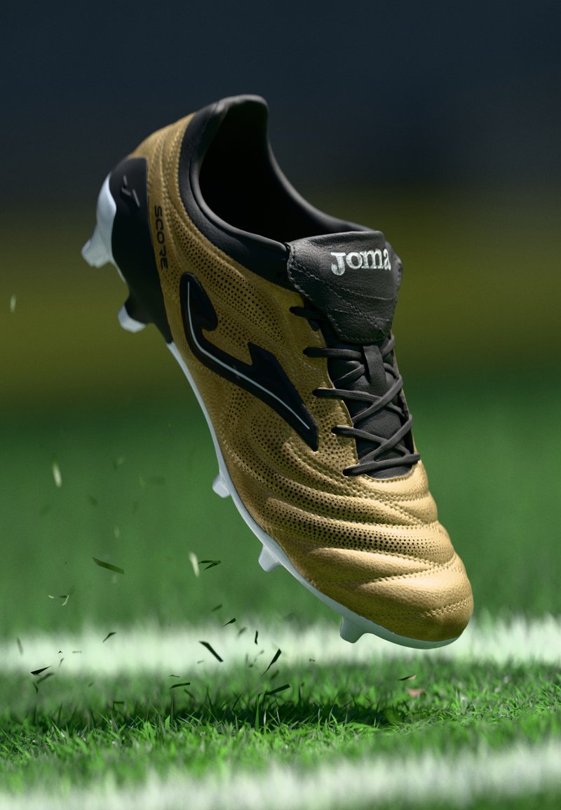 Joma SCORE - Firm-ground football boots - gold-coloured - Zalando.co.uk