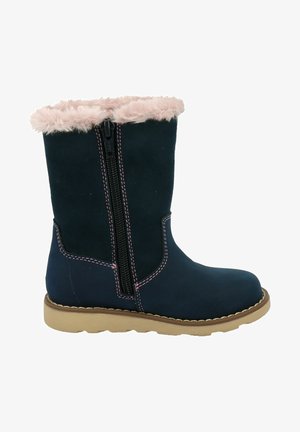 TOM TAILOR MIT LEUCHT - Zimske čizme - denim