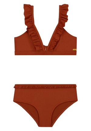 SET BELLA - Bikini - ochre brown