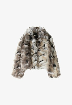 Stradivarius, FAUX FUR JACKET - Veste d'hiver - brown
