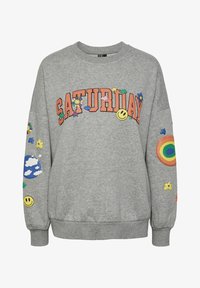 Não selecionado, light grey melange