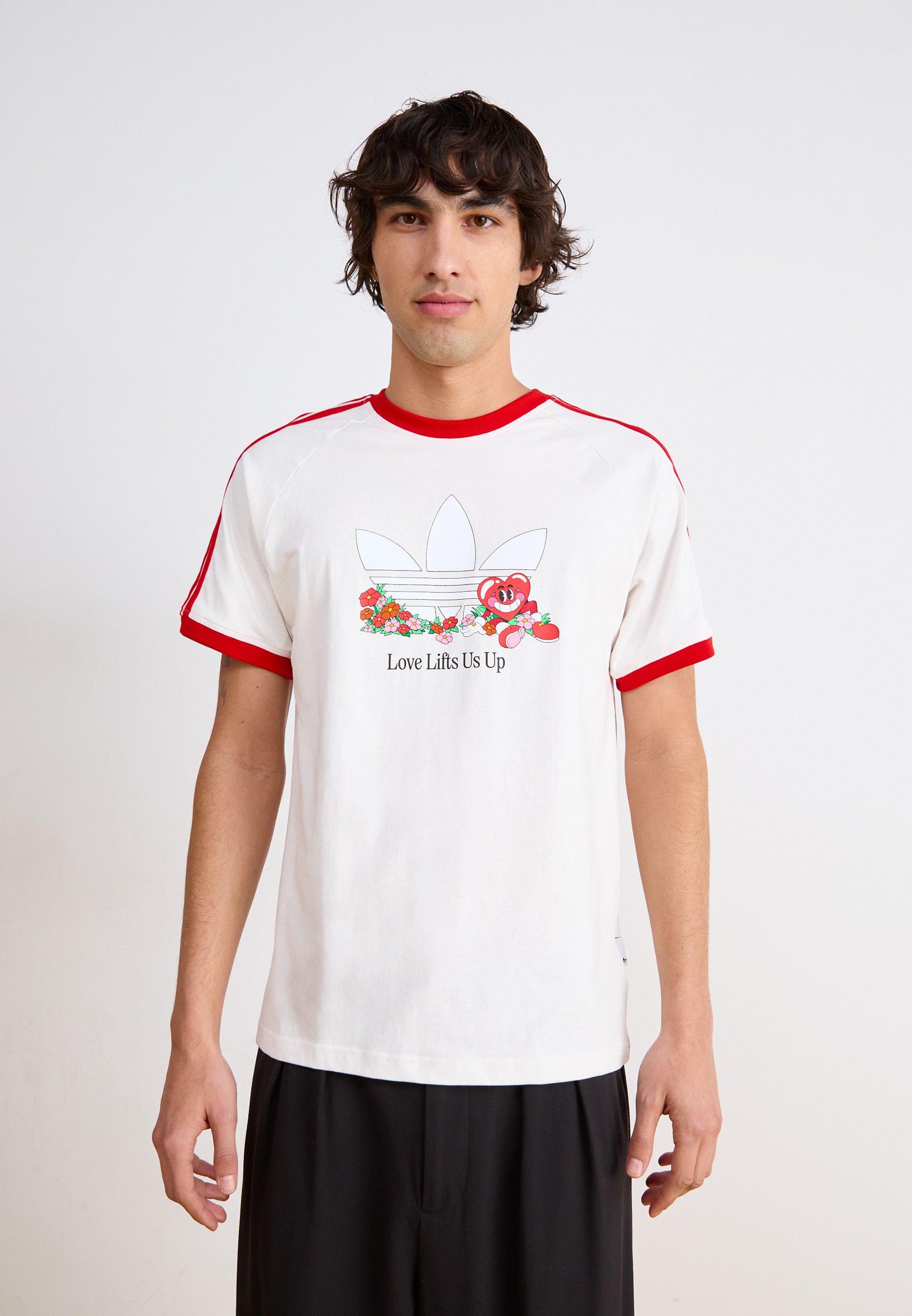 adidas Originals CALI TEE UNISEX - Print T-shirt - cloud