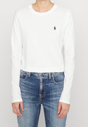 Top s dlouhým rukávem - white