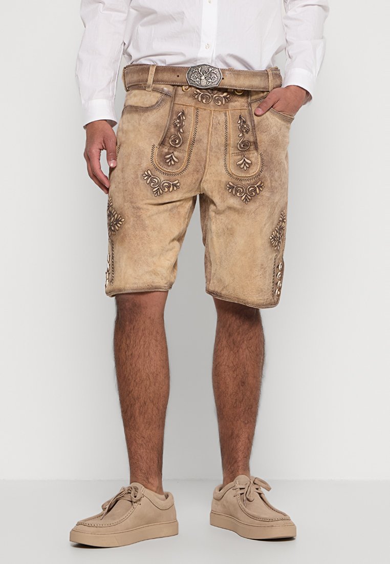 Stockerpoint Leren broek donkerbruin Stockerpoint Leren broek donkerbruin