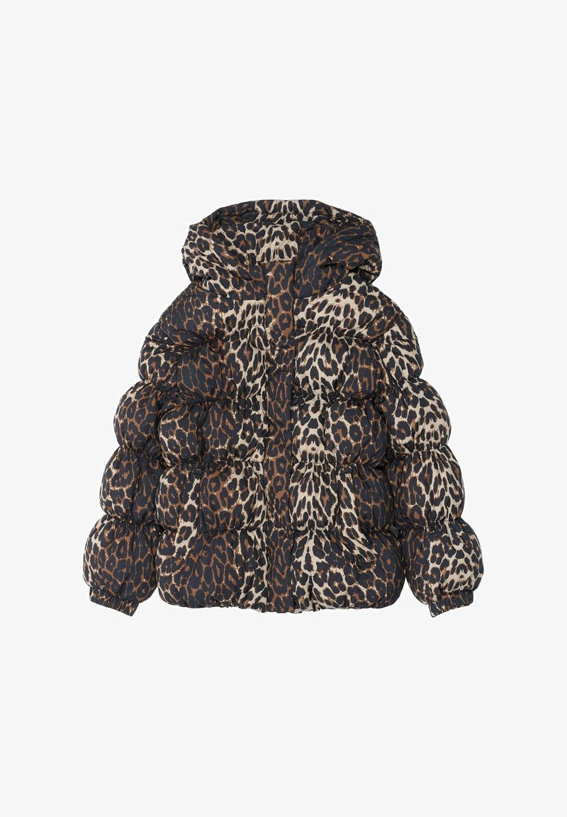 The New Giacca invernale - leopard aop