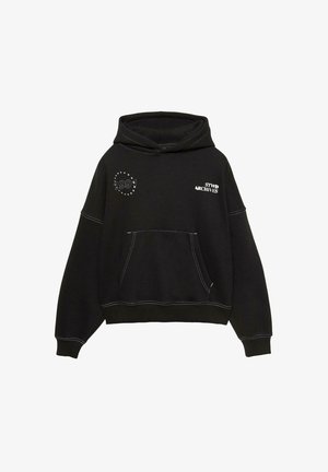 STWD - Pulover s kapuco - black