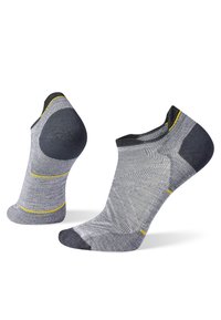 Smartwool - RUN ZERO CUSHION LOW ANKLE - Urheilusukat - light gray Pienoiskuva 1