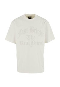 Fast and Bright TEE - Μπλουζάκι με στάμπα - white