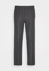 UNISEX - Tracksuit bottoms - black/graphite