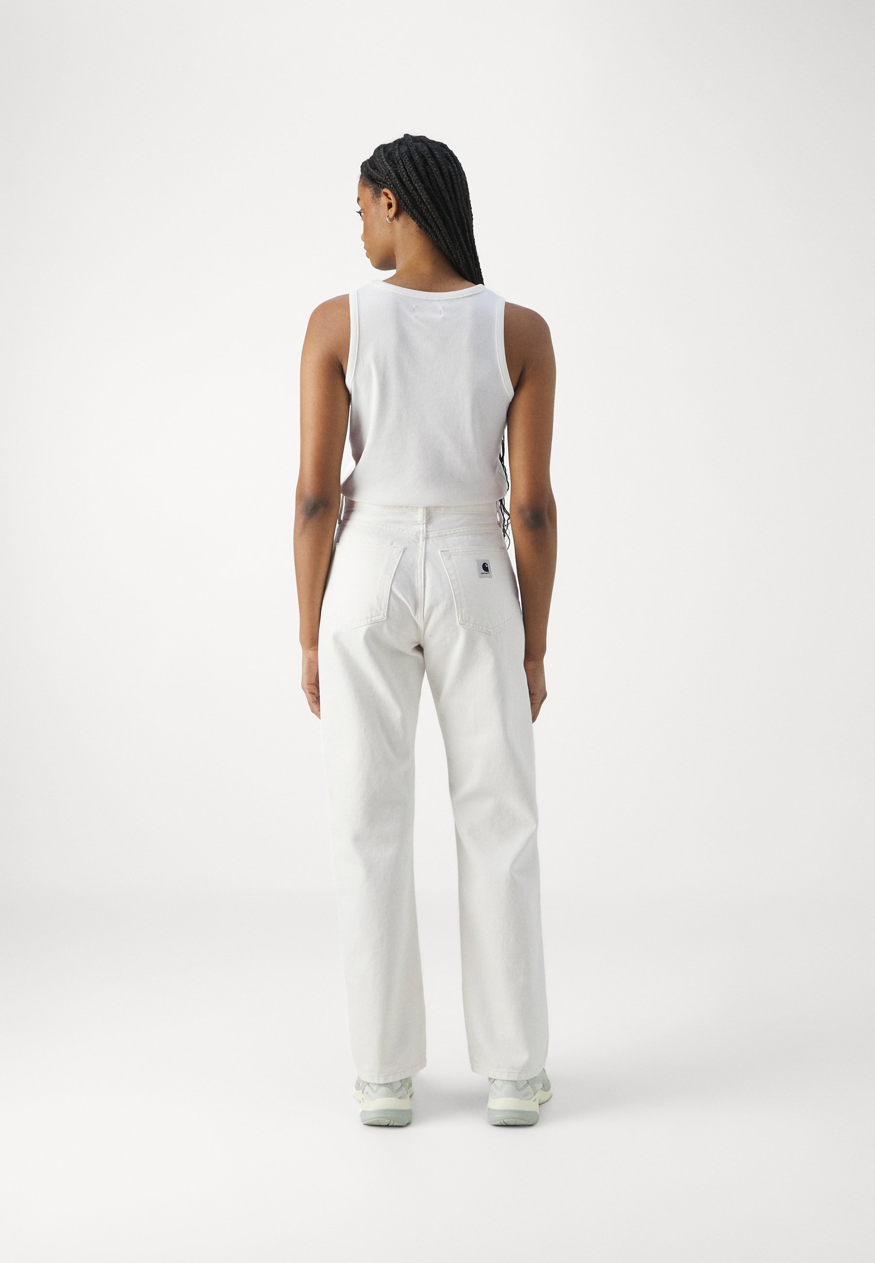 デニム・ジーパン CARHARTT WIP 'Noxon' jeans White Carhartt WIP NOXON SMITH - Straight leg jeans - white