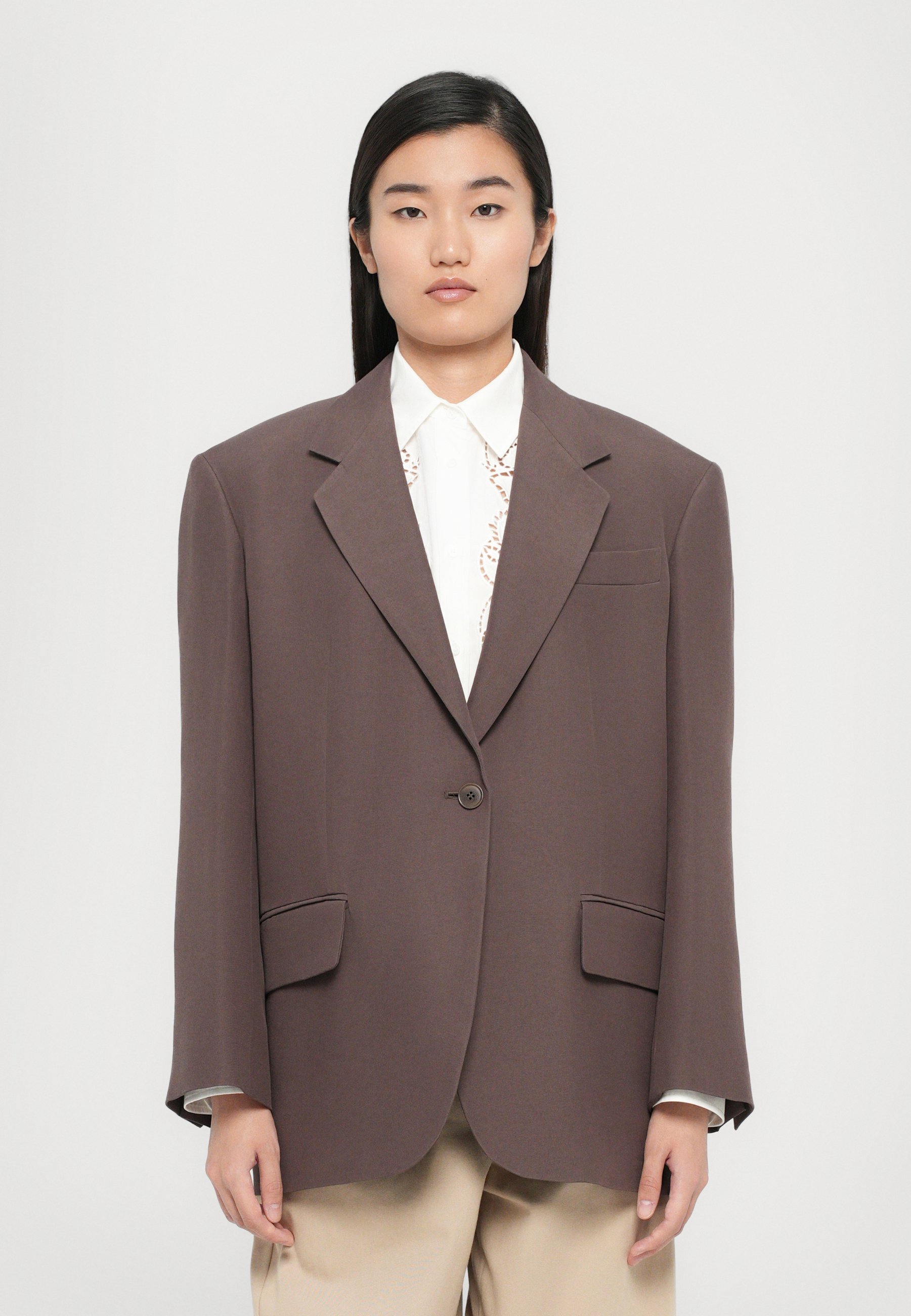 WEEKEND MaxMara FLOC - Blazer - cioccolato/brown - Zalando.co.uk
