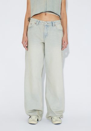 HILL LOW RELAXED - Baggy jeans - stream light sand