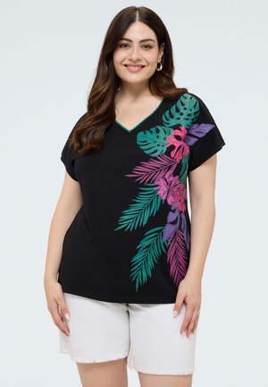 Fiorella Rubino, - T-shirt z nadrukiem