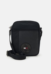 BLOCKED MINI REPORTER - Cross body bag - black