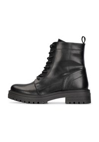 MONK - Enkellaarsjes met plateauzool - black