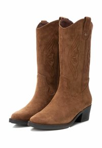 XTI Botas camperas - camel