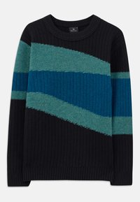 MEN SWEATER CREW NECK - Pulóver - black