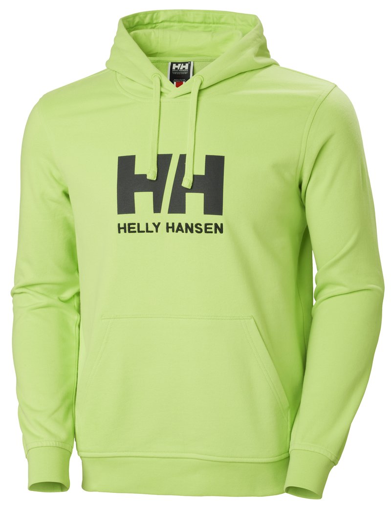 Helly Hansen HH LOGO - Jersey con capucha - sharp green