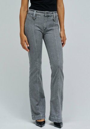 DESTINY PUSH UP  - Vaqueros bootcut - grau