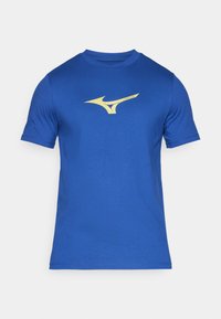 ATHLETICS TEE - Apdrukāts T-krekls - bellwether blue