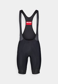 ENTRATA BIBSHORT - Traksidega lühikesed rattapüksid - black