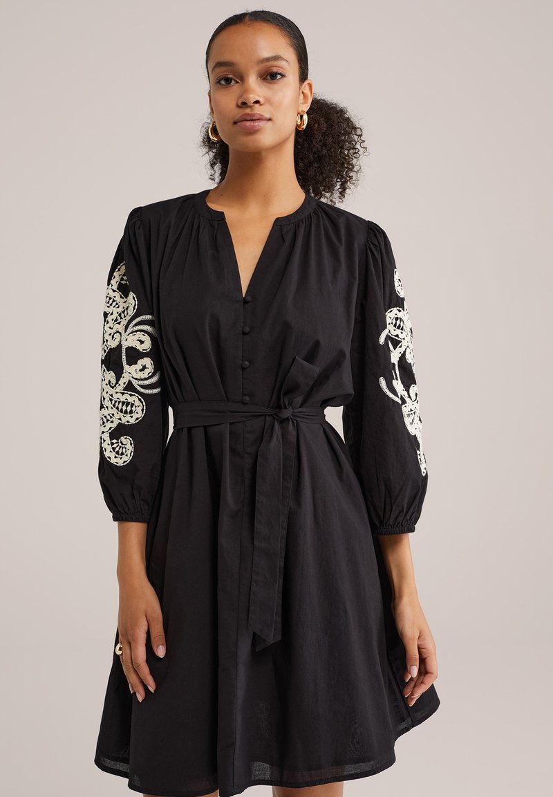 WE Fashion Vestito casual - black