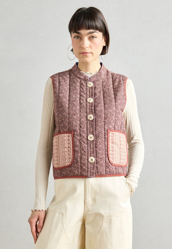VEST - Waistcoat - berry