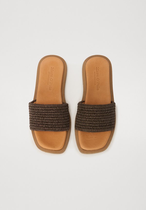 AGDA - Mules - pure chocolate2