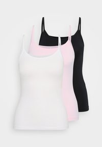 Selecionado, black/white/orchid pink
