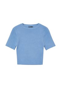 Calliope TINTA UNITA  - T-shirt basic - azzurro