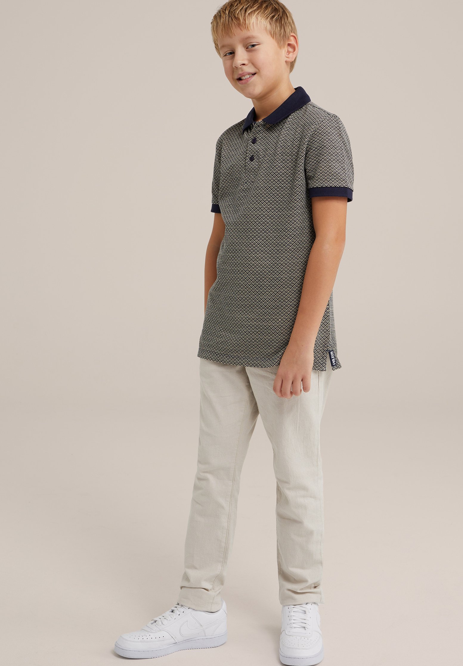 Chino Garçon Next - Taille 14 Ans (Hauteur 164 Cm) - Kaki - Occasion Très Bon État