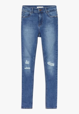 NKFPOLLY - Džíny Slim Fit - medium blue denim