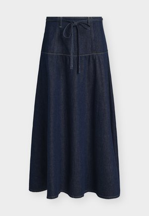 Samsøe Samsøe, SATILLY SKIRT - A-Linien-Rock - soft denim