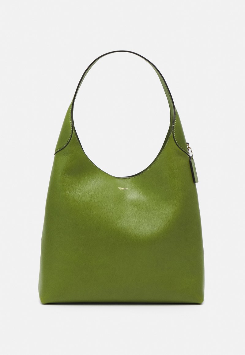COACH BROOKLYN SHOULDER BAG - Bevásárlótáska - dark lime