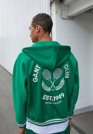 RACQUET CLUB FULL ZIP HOODIE - Veste de survêtement - lavish green
