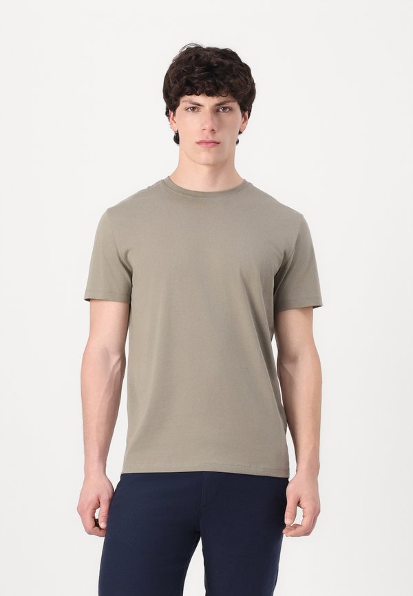 SLHASPEN O NECK TEE - Basic T-shirt - vetiver
