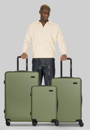 smartbox, EDITION 05 4 ROLLEN KOFFERSET 3-TEILIG UNISEX - Set de valises - olive