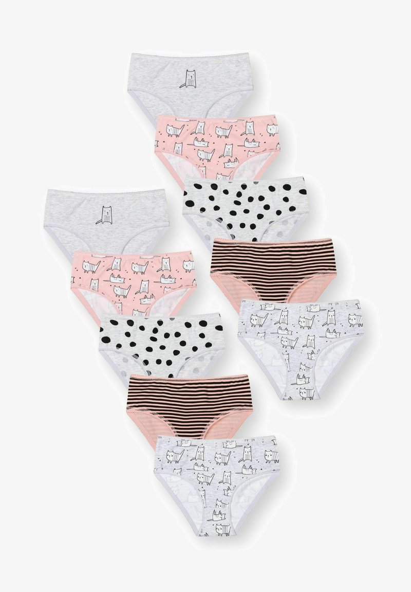 MINOTI 10 PACK KNICKERS - Slip - grey orange