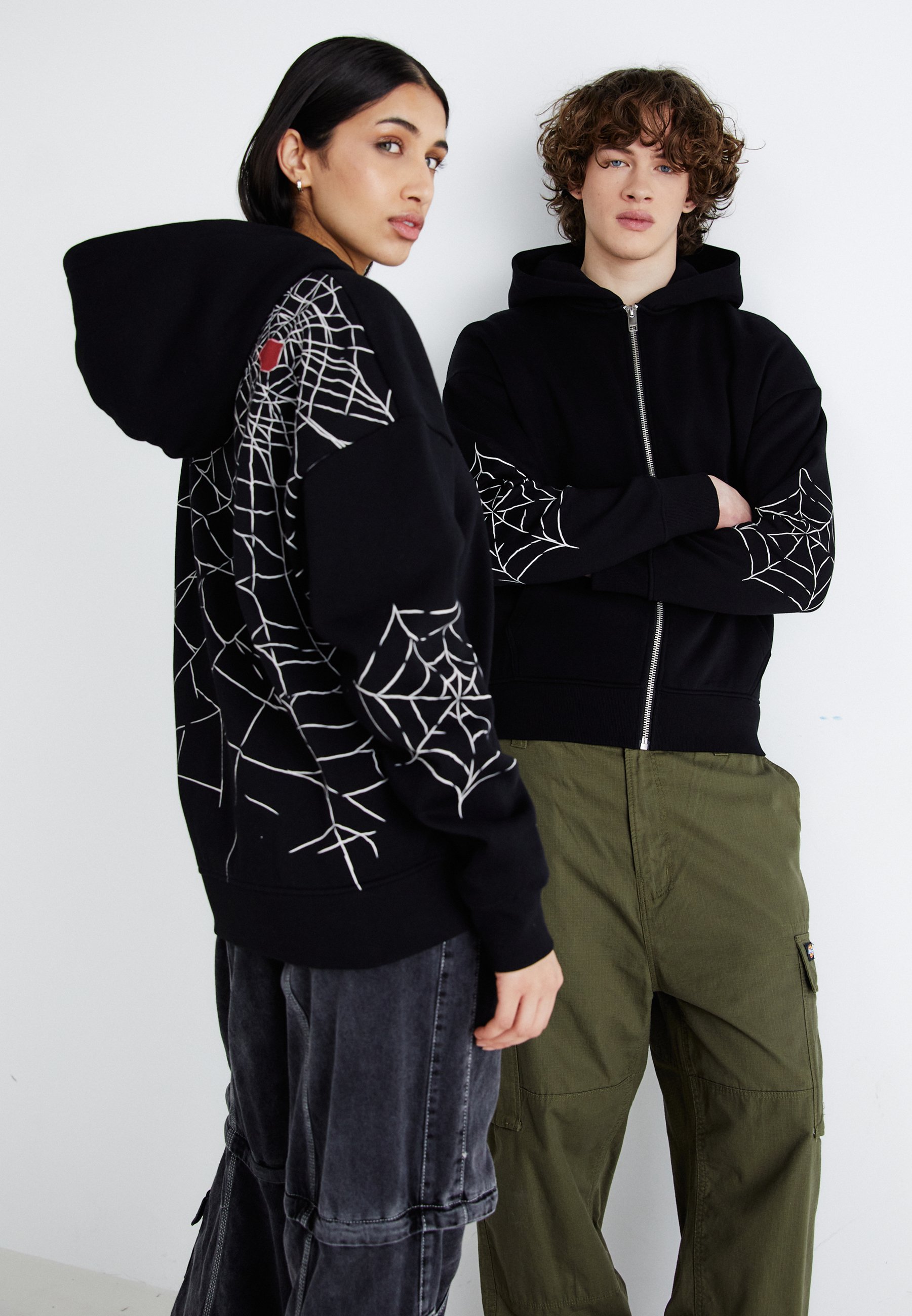 JACK & JONES Felpa Con Cappuccio Uomo - Morbida E Calda, Cotone E Poliestere - Foto 3