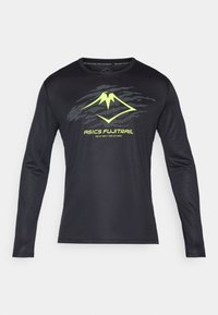 FUJITRAIL LOGO TOP - Longsleeve - performance black