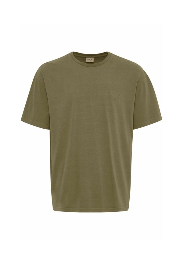 SDMARKELL - Basic T-shirt - olive drab4