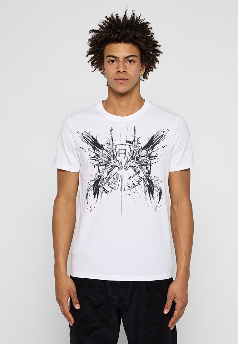Iro T-shirt print wit
