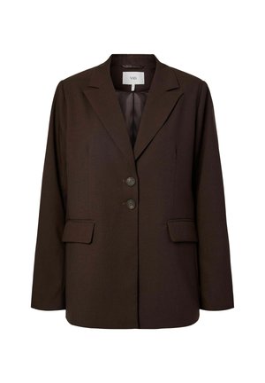 YAS, YASRIU LS BLAZER S. NOOS - Manteau court - coffee bean