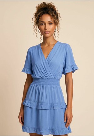 AMERICANDREAMS, ELLA SHORT - Φόρεμα ημέρας - sky blue
