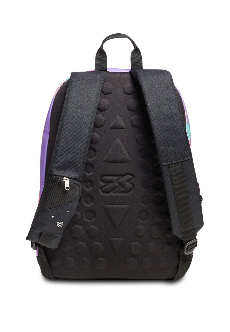 Zaino Scuola Seven Pro XXL Reversibile - Zaino Doppio Scomparto Con Porta PC, Borraccia E Auricolari Wireless, Per Medie E Superiori, Viola